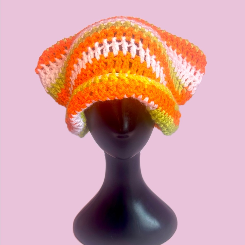 Colorful Crochet Hat - Picture 2 of 5